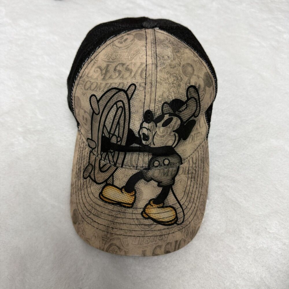 Disney Parks Hat Cap Mens One Size Mickey Mouse Walt Disney World Adjustable